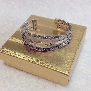 Beautiful 925 Sterling Silver Cuff Bracelet